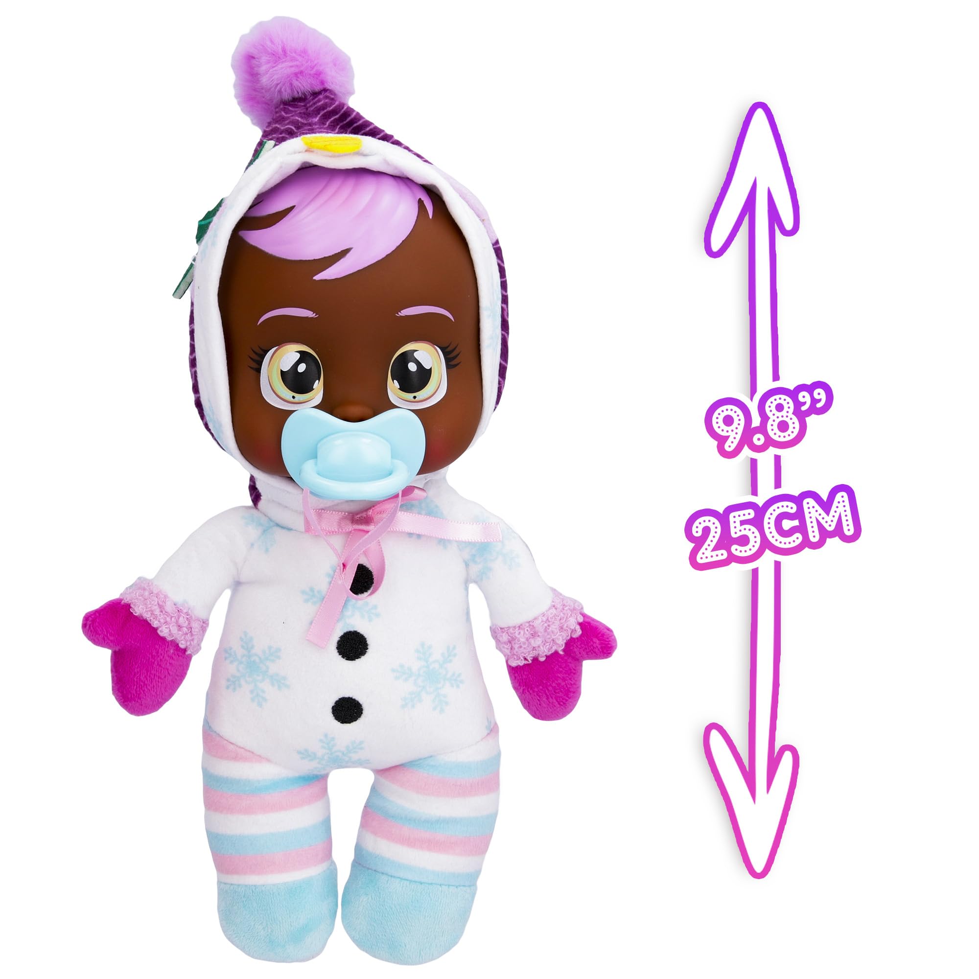 Amazon.com: Cry Babies Tiny Cuddles Christmas Holly - 9